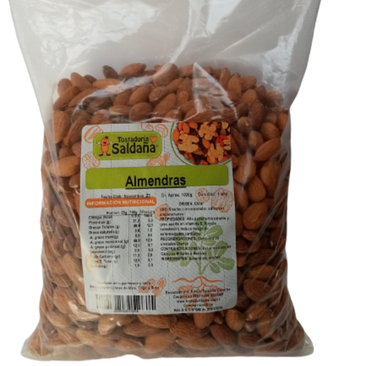 Almendras Saldaña 1 Kilo. ¡Envío Gratis! Gran concepción
